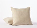 CanyonOrganic_PillowCover22x22_PralineHerringbone_A_SP244